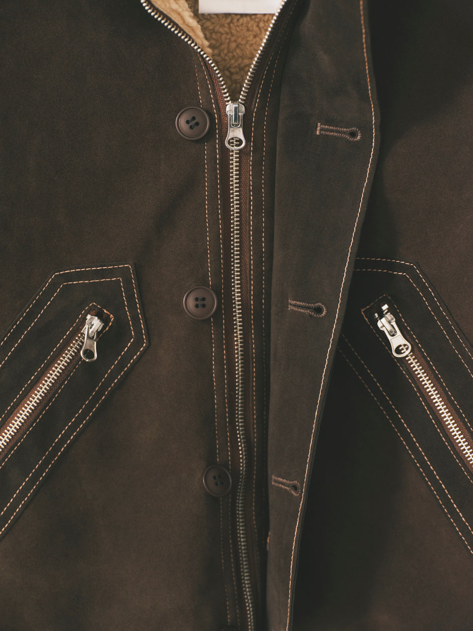 Fake Mouton Jacket 005