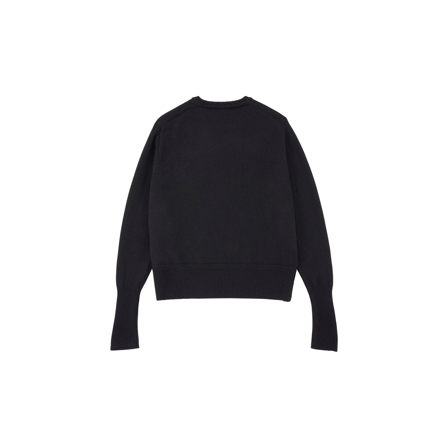 V-neck Sweater Black 002